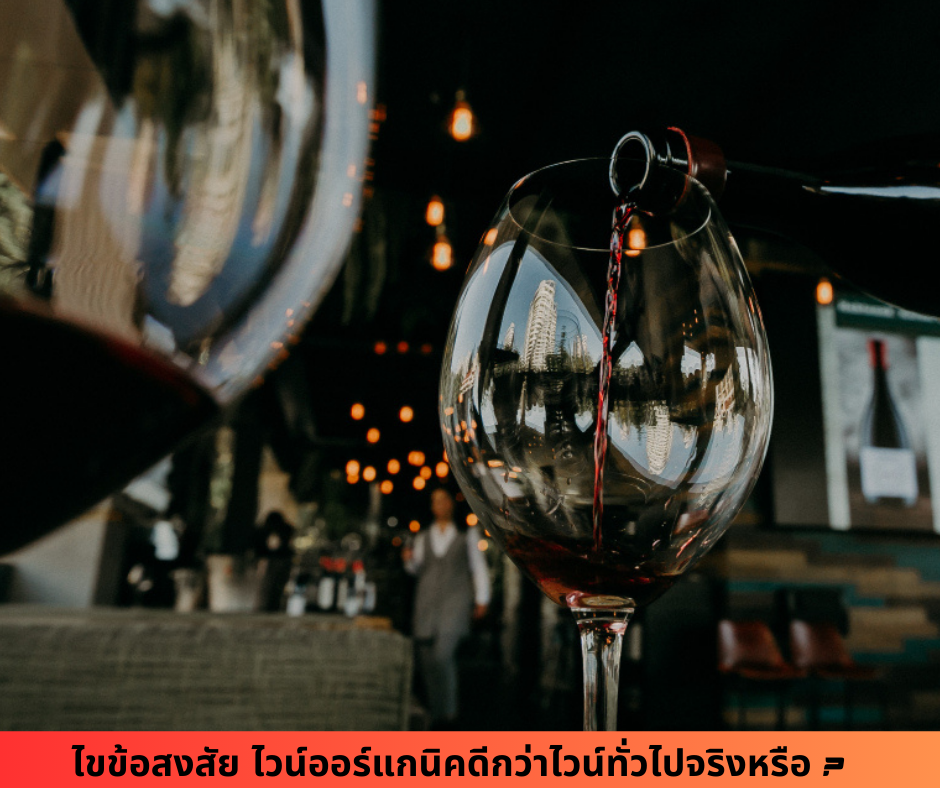 ไขข้อสงสัย ไวน์ออร์แกนิคดีกว่าไวน์ทั่วไปจริงหรือ ?